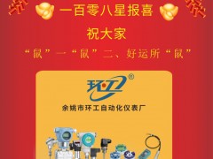 環(huán)工自動化儀表總經(jīng)理張志章2020新春寄語 一百零八星報(bào)喜之天馬星