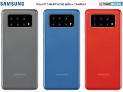 升級版防爆盾，三星橫排6攝手機相機系統專利曝光