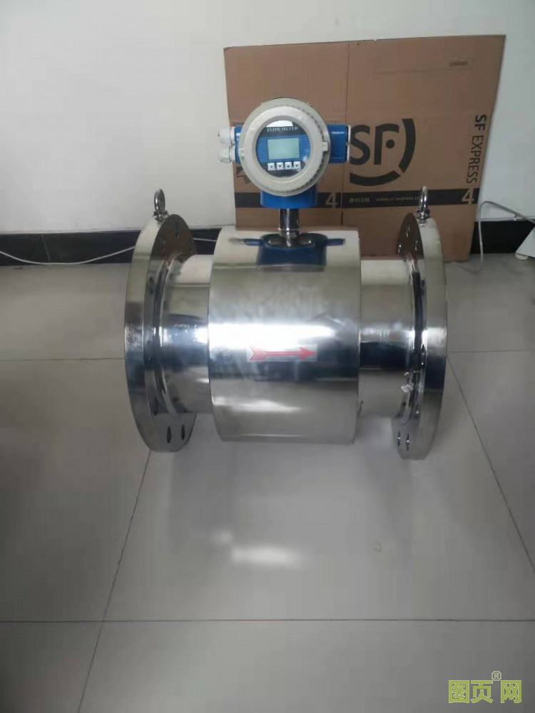 DN250全不銹鋼電磁流量計四氟襯里,可以當鏡子