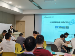 萬訊研發技術有聲有色，項目進展順利